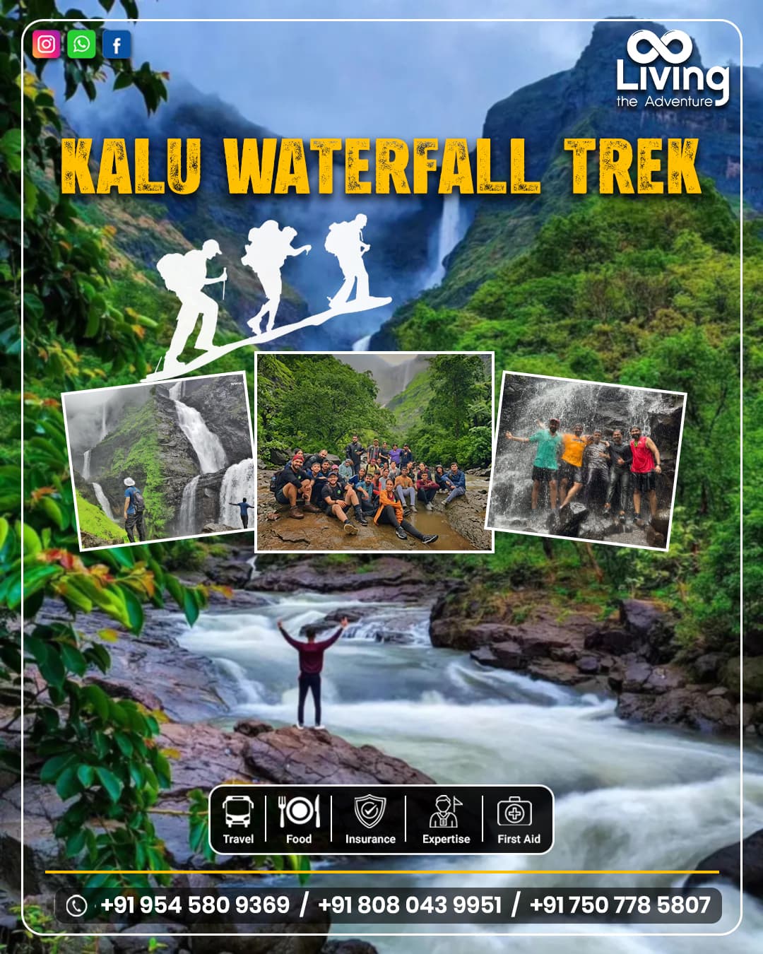 Kalu Waterfall Trek